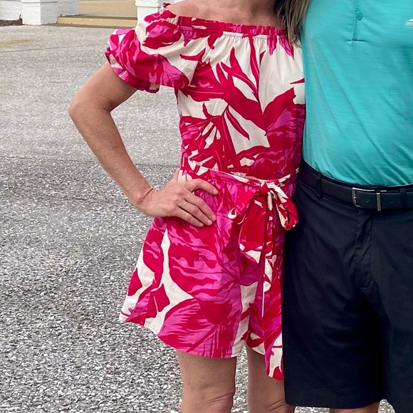 Flying Tomato Off the shoulder romper - Picture 1 of 7